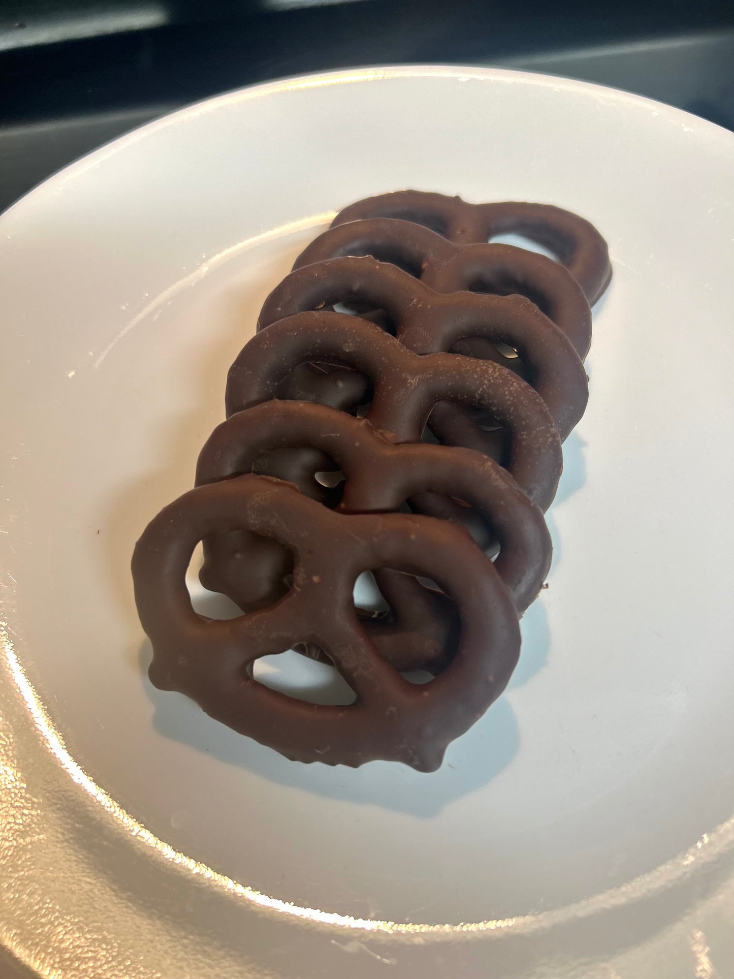 1/2 Dozen Sugar Free Large Chocolate Pretzel